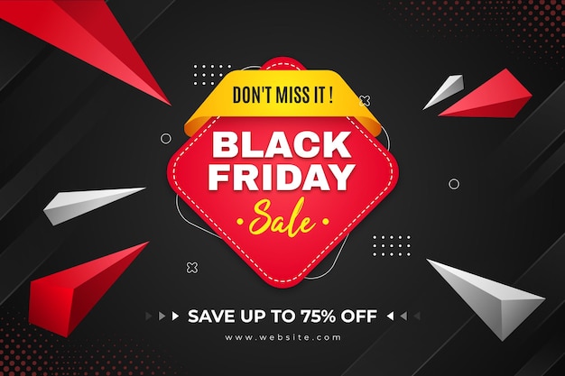 PSD black friday sale promo background