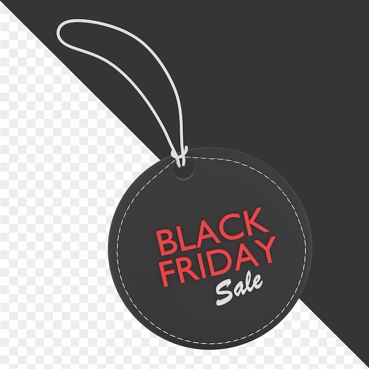 PSD a black friday sale sign with the words black friday sale