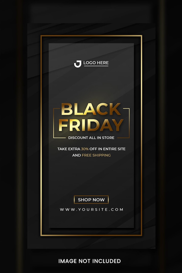 Black Friday Sale social media banner
