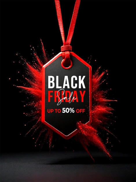 PSD black friday super sale banner template