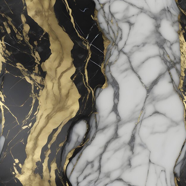 PSD black and gold marble background