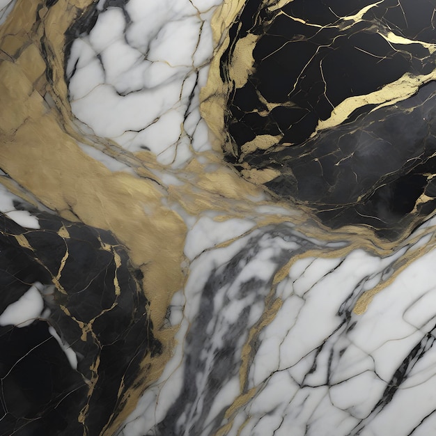 PSD black and gold marble background