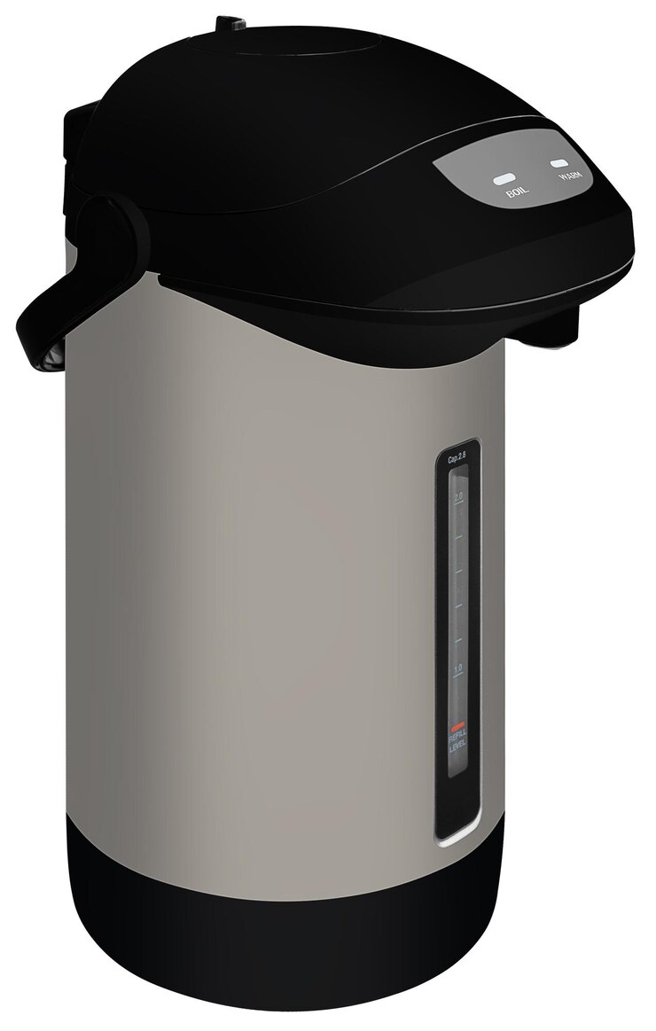 PSD black and gray electric kettle