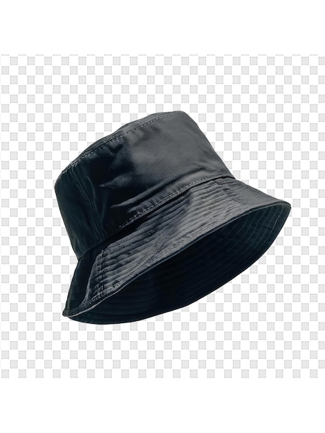 PSD a black hat with the word cap on it