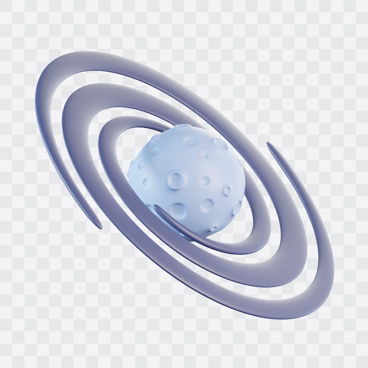 PSD икона черной дыры 3d