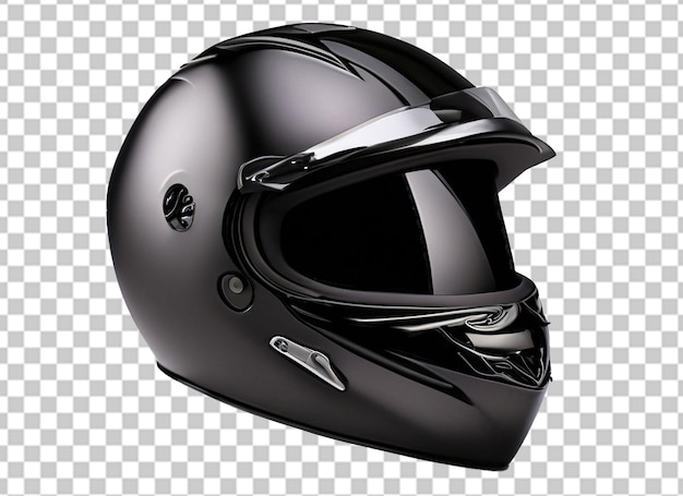 PSD black motorcycle helmet 3d