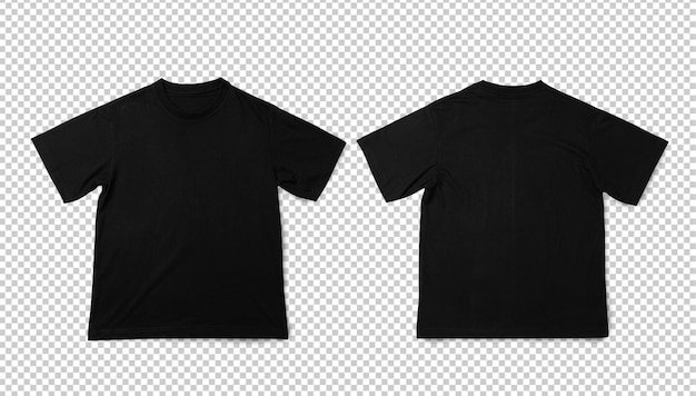 Black Oversize T shirt mockup Realistic tshirt