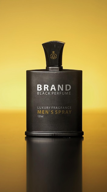 PSD black perfume bottle