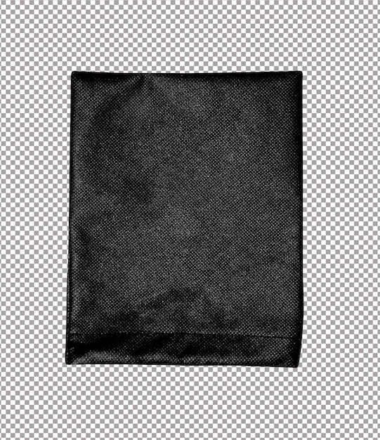 black pouch to hold jewelryisolated