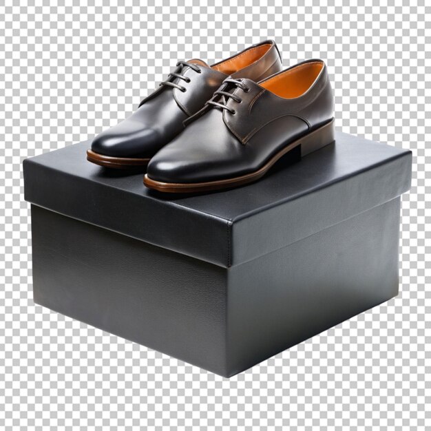 PSD black shoe box