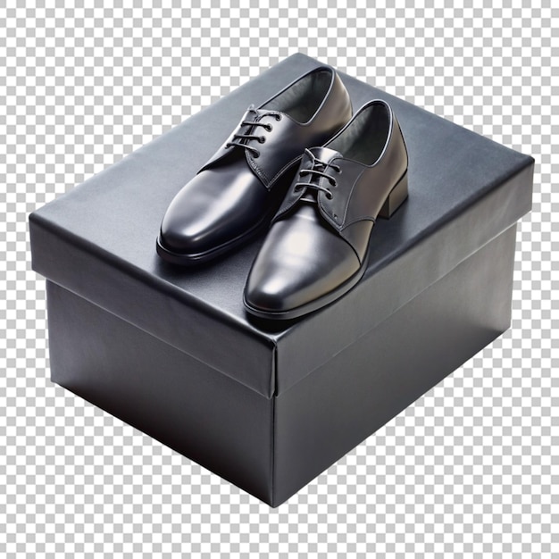 PSD Черная коробка для обуви
