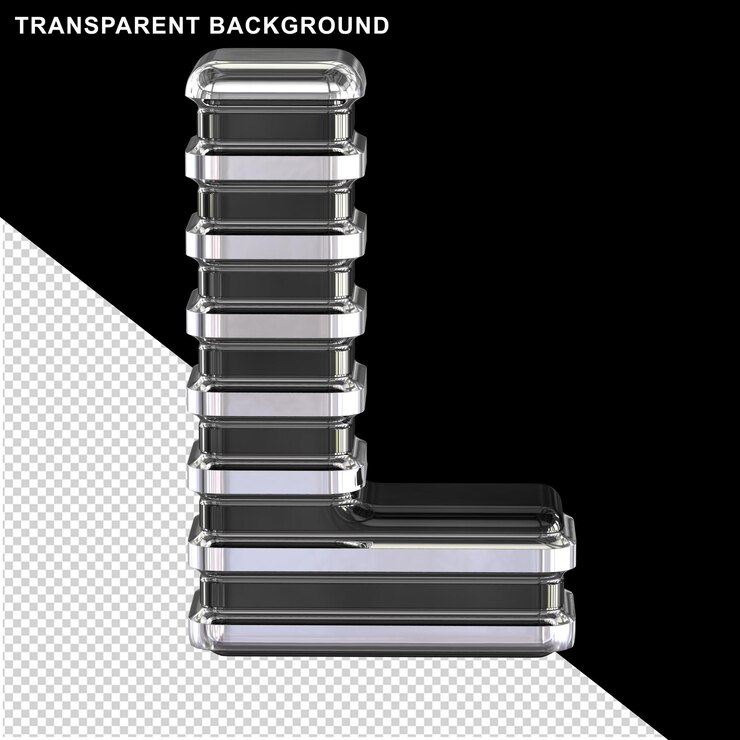PSD black and silver symbol