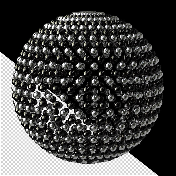 PSD black and silver symbol