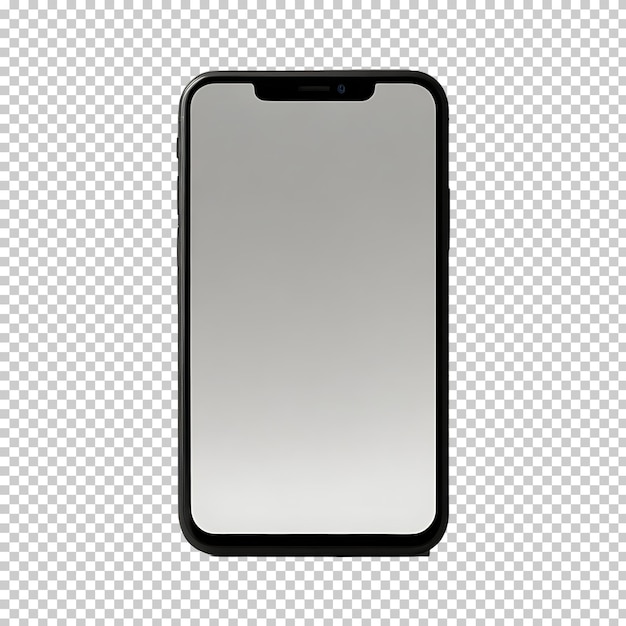 black smartphone mockup