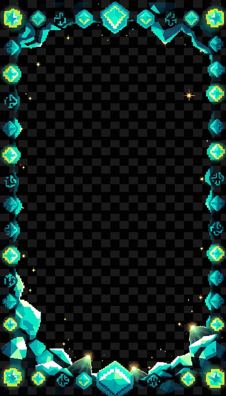PSD a black square with a glowing star on the center