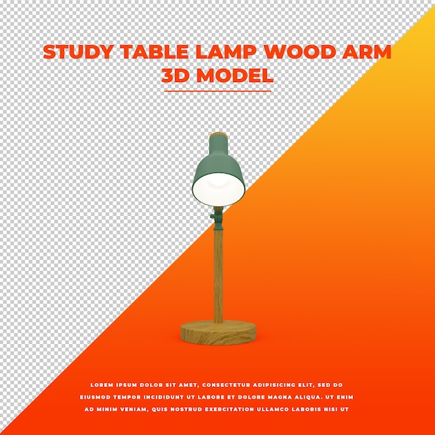 Black table lamp