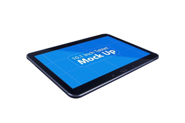 PSD black tablet mockup