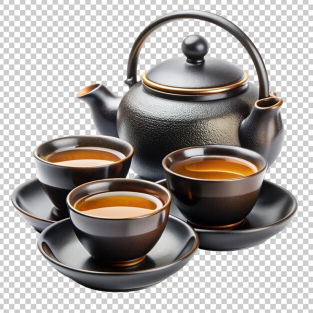 PSD black tea set