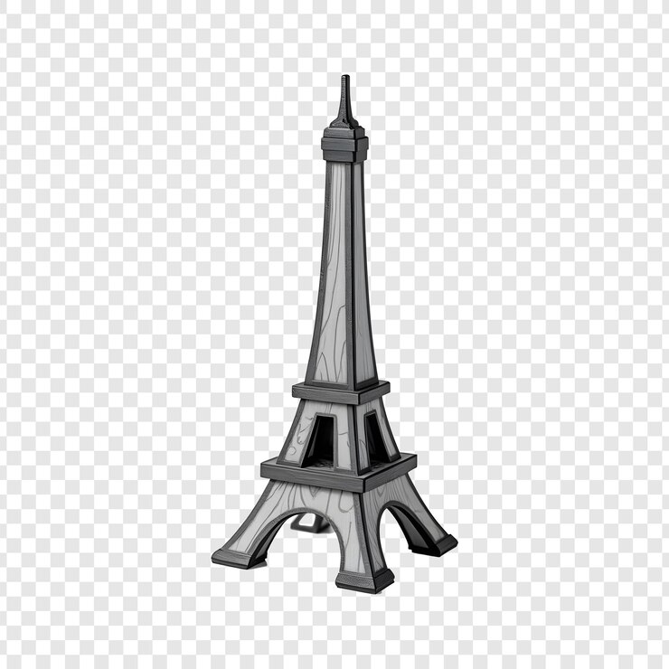 PSD a black and white image of a bell tower