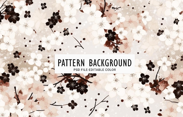 PSD black and white pattern with white dots in the style of organic forms background