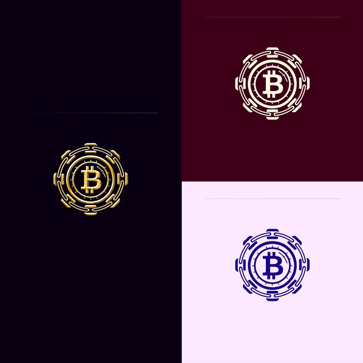 PSD черно-белая фотография логотипа для b и b