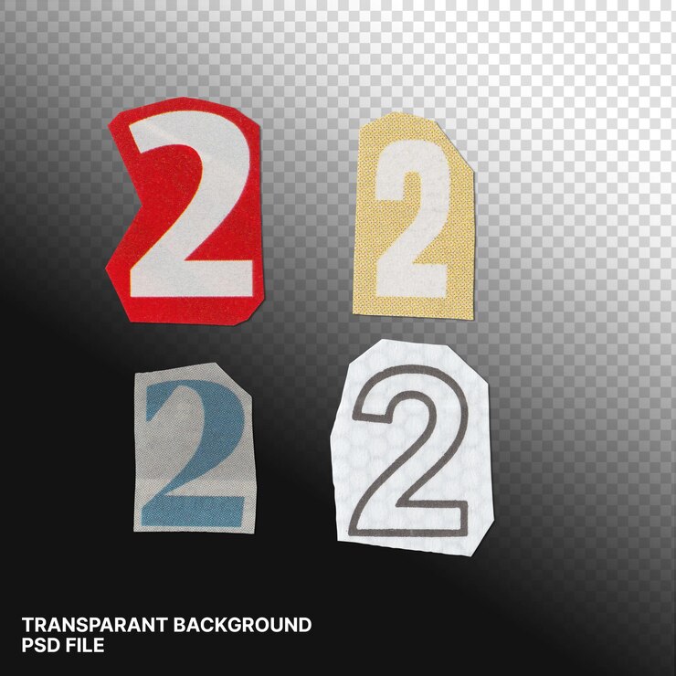 PSD a black and white photo of various colored squares and a black background