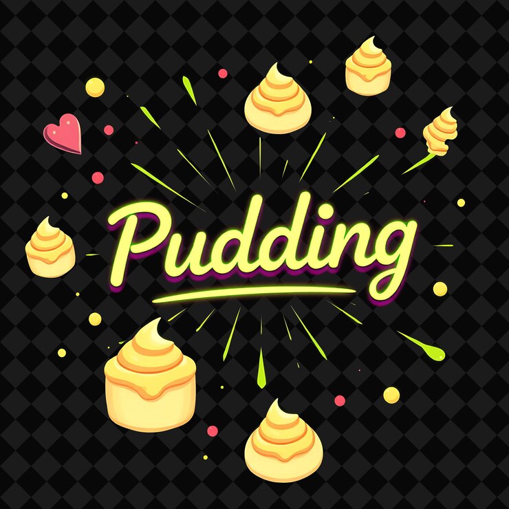 PSD a black and white poster with yellow icing on it