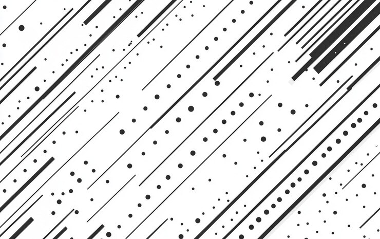 PSD black and white seamless pattern with diagonal lines vector illustration on a simple background