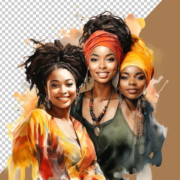 PSD black women39s png collection