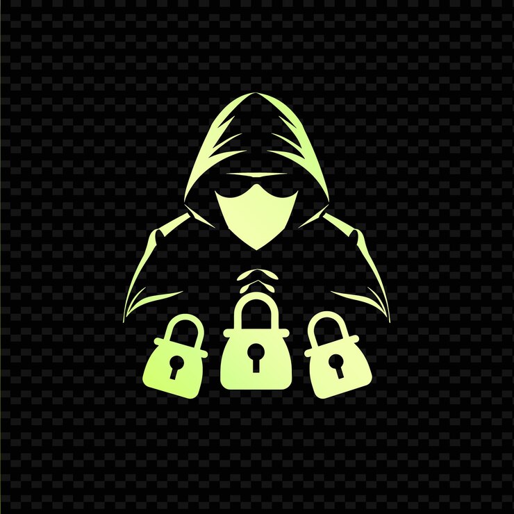 PSD a black and yellow poster of a hoodie with padlocks and padlocks