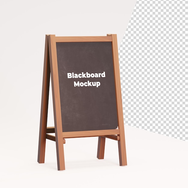 Blackboard mockup