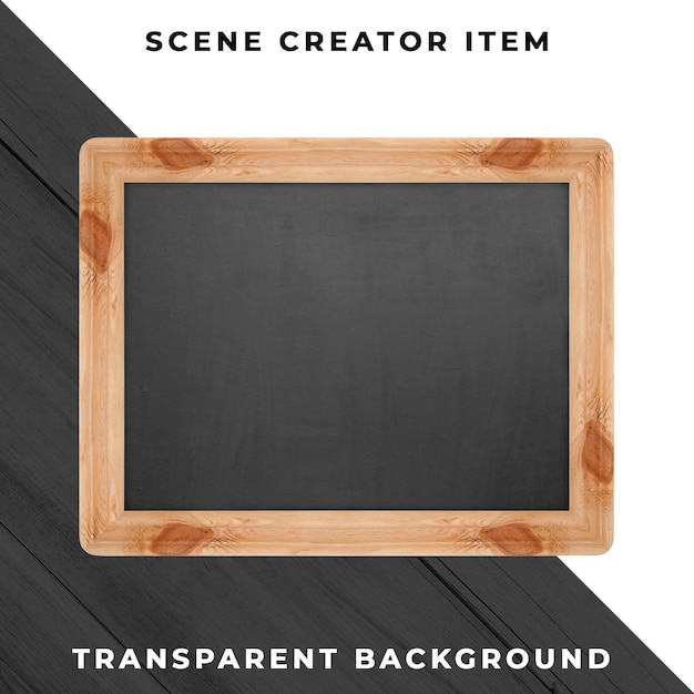 PSD blackboard object transparent psd