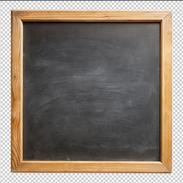 PSD blackboard with wooden frame