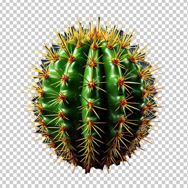 Blad van een Opuntia Ficus Indica cactus geïsoleerd op wit