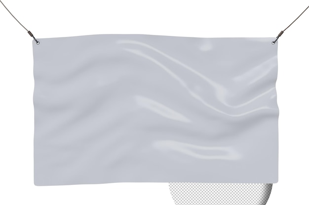 PSD blank banner flag