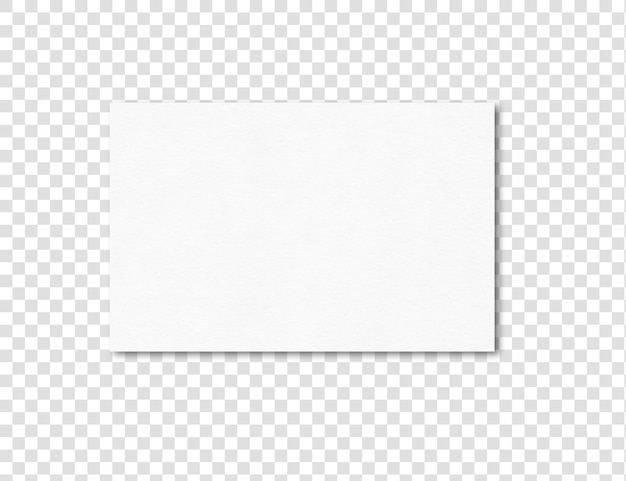 Blank business card mockup template