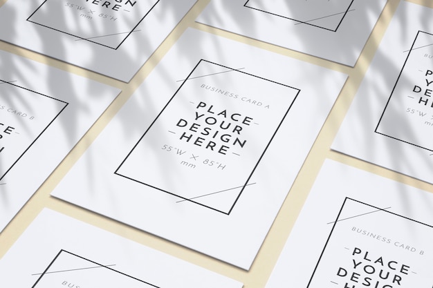 PSD blank business posters pattern