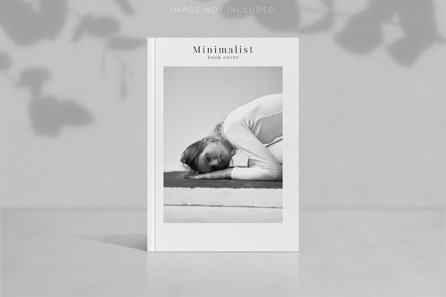Blank Cover Of Magazine Book Booklet Mockup Template for a publisher reading advertising corpor