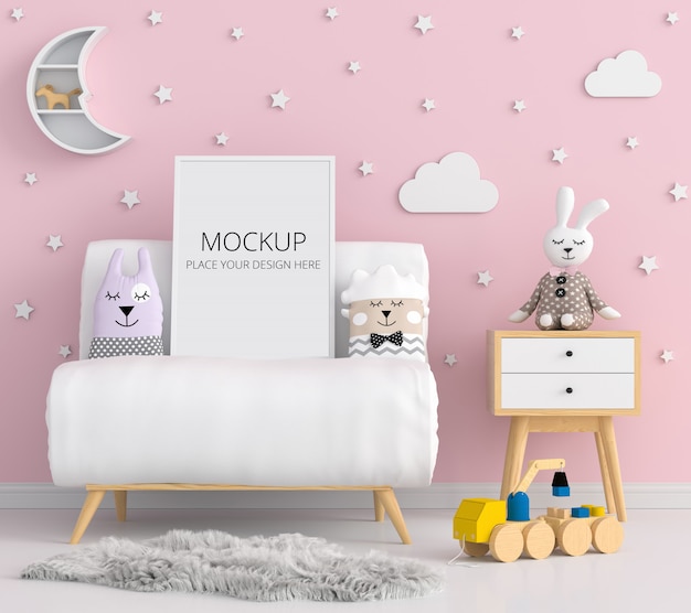 PSD cornice vuota per mockup