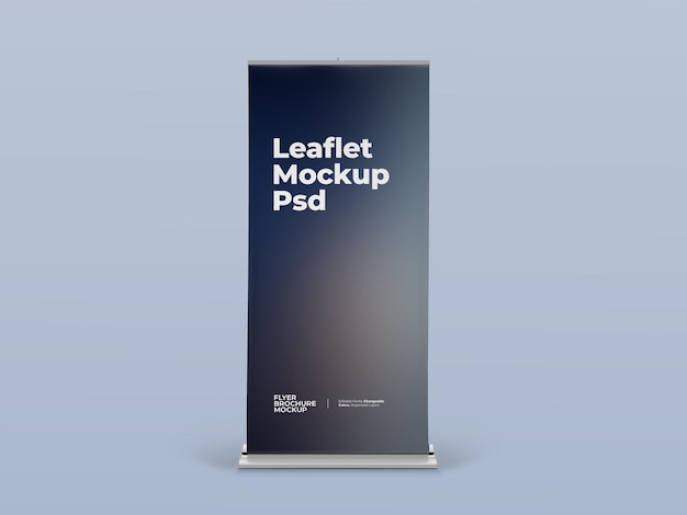 Blank Roll Up Display Banner