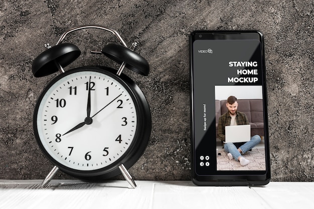 blank screen concept mock-up
