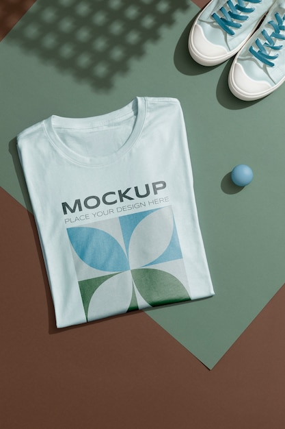 PSD design mockup camicia bianca