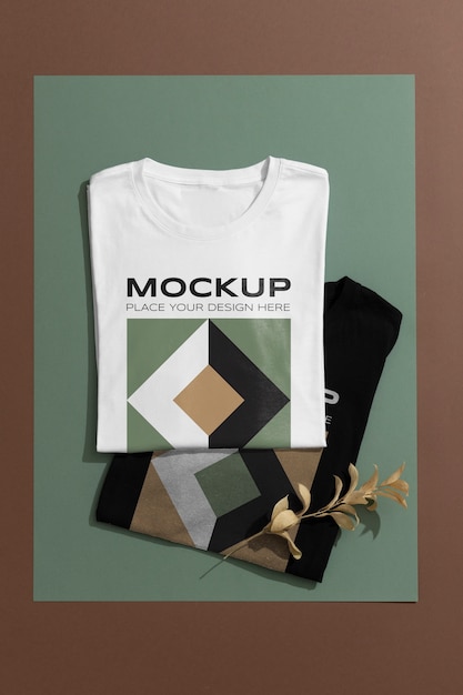 blank shirt mockup design