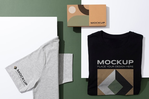 Blank shirt mockup design