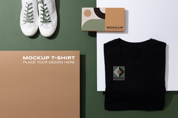 blank shirt mockup design