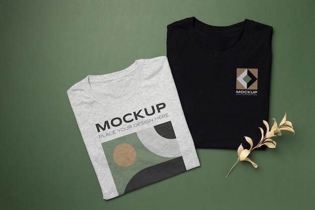 Blank shirt mockup design