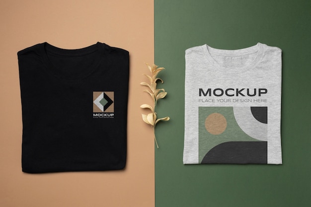 PSD blank shirt mockup design