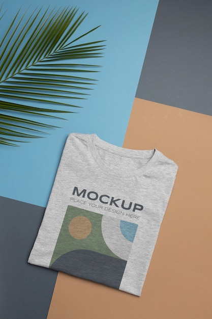 blank shirt mockup design