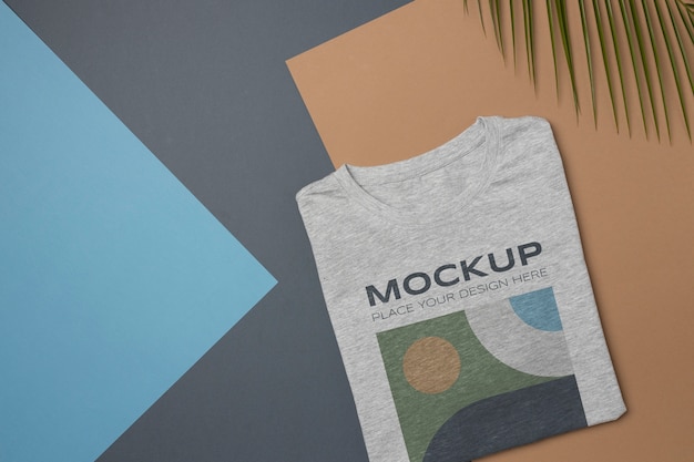 blank shirt mockup design
