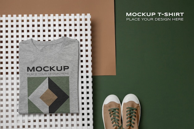 blank shirt mockup design